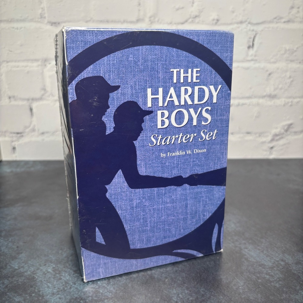 New Sealed The Hardy Boys Starter Set Collectible Books 1-5 Franklin Dixon - Picture 5 of 5
